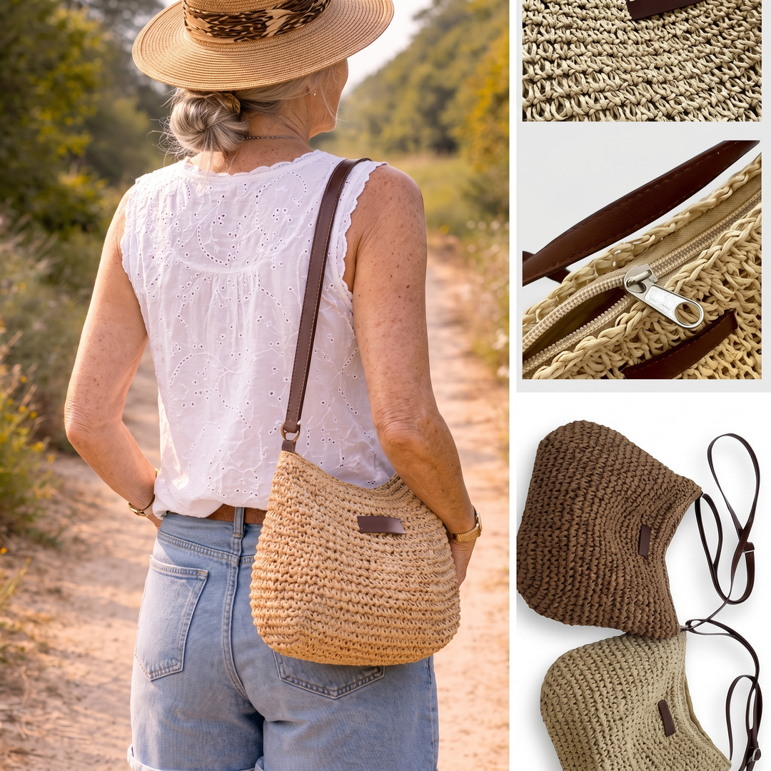 Juliette | Elegant Flettet Taske