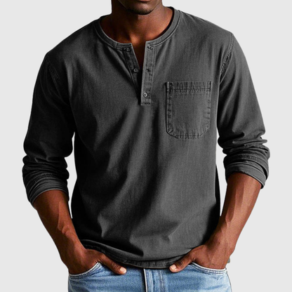 Harry | Vintage Henley-Longsleeve