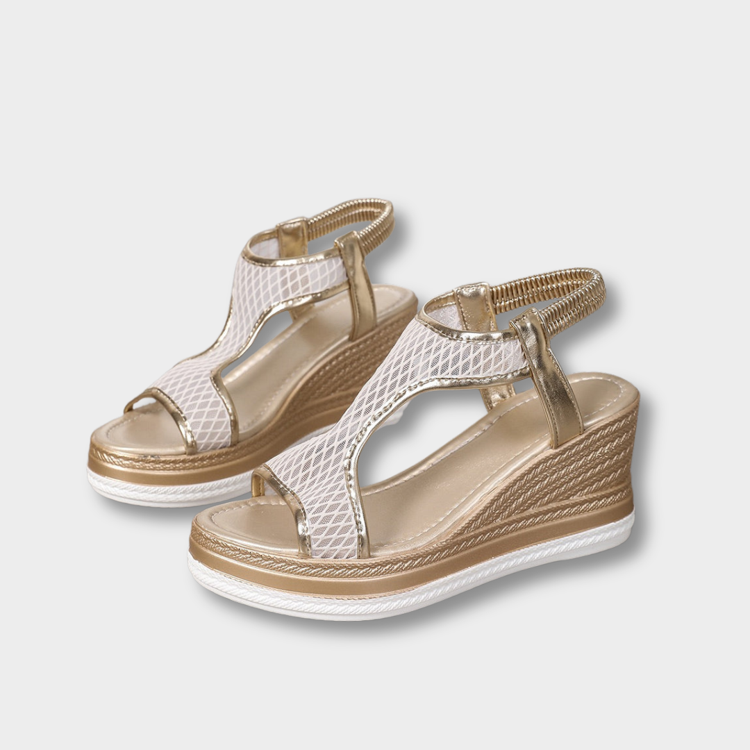 Solenne™ | Ortopædiske sandaler med kilehæl