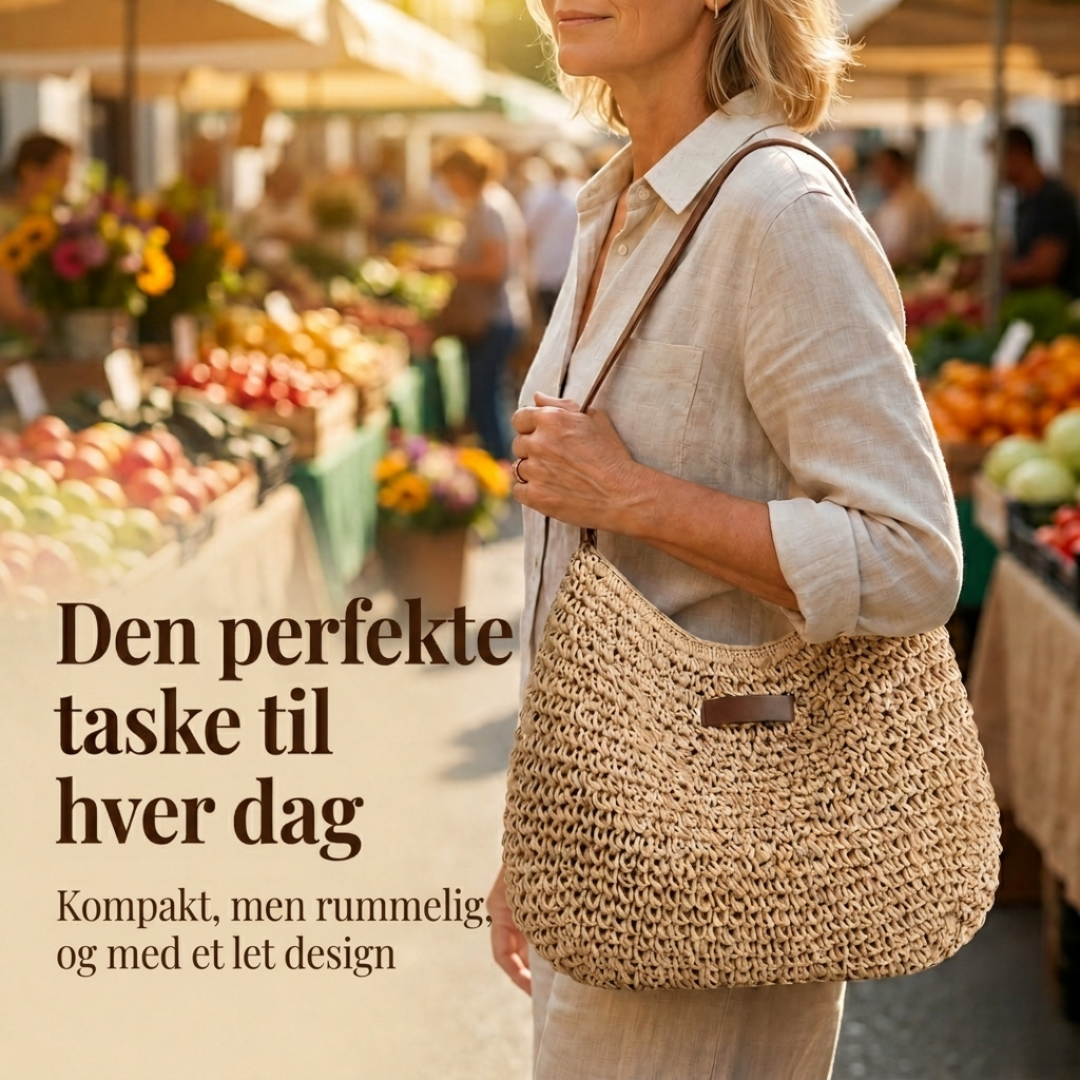 Juliette | Elegant Flettet Taske