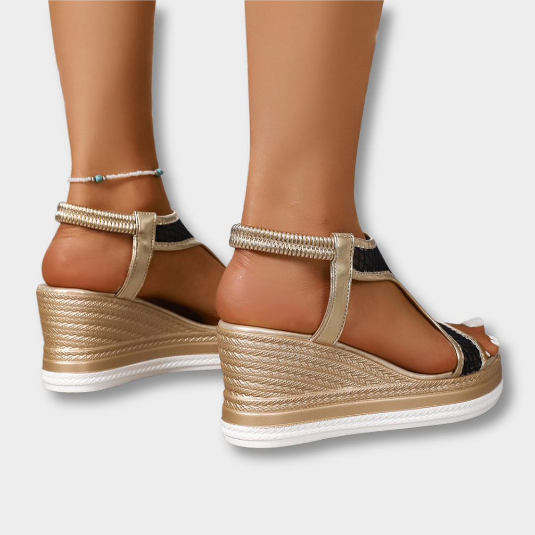 Solenne™ | Ortopædiske sandaler med kilehæl