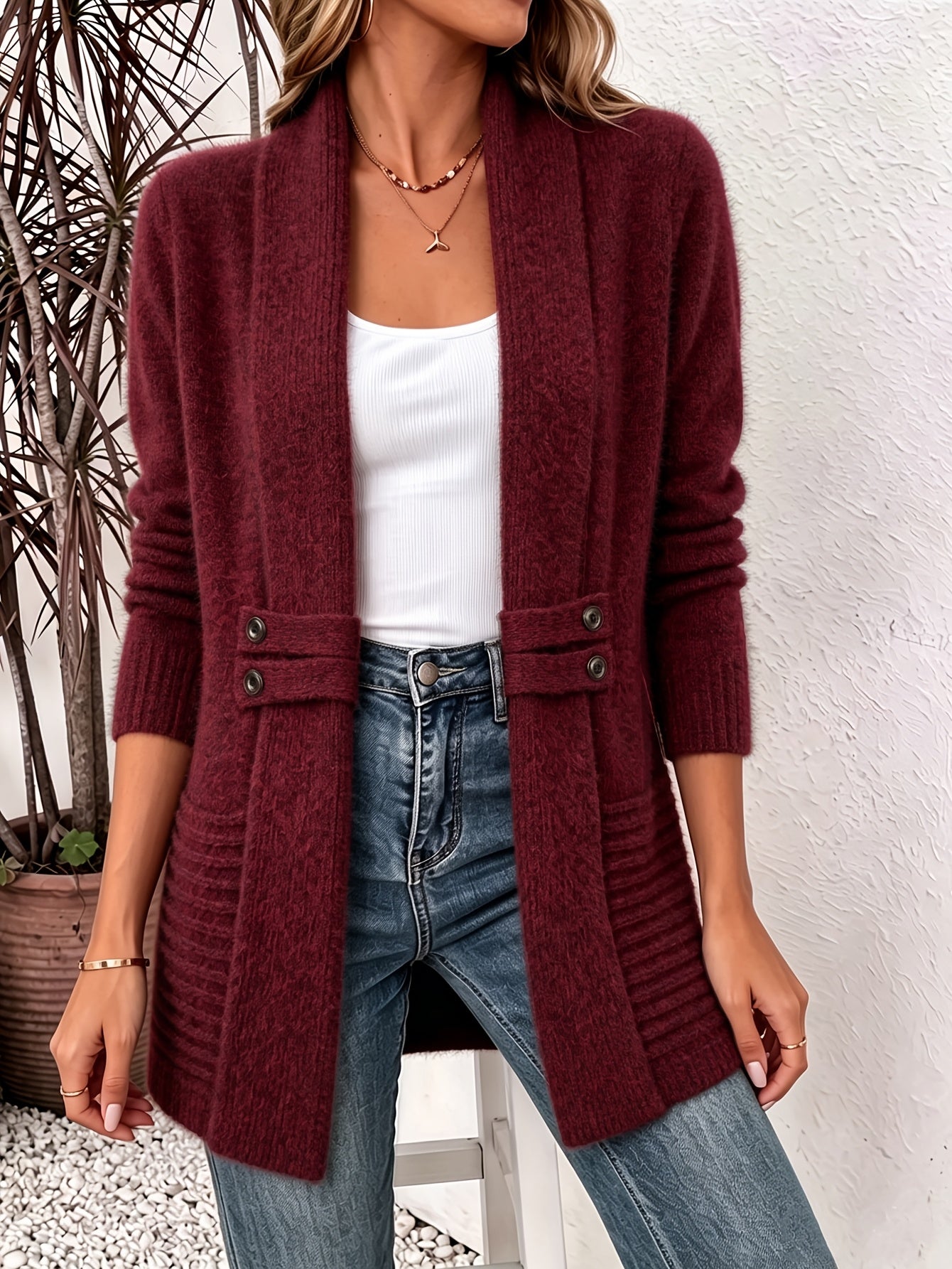 Marta | Luksuriøs Strik Cardigan