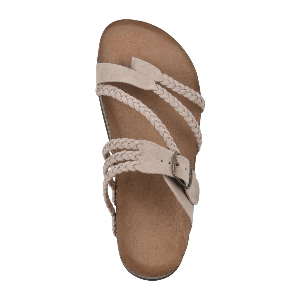 Margot | Flettede Kork Sandaler