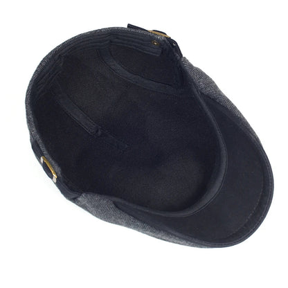 Westbury™ | Moderne Flat Cap med sildebensmønster til mænd