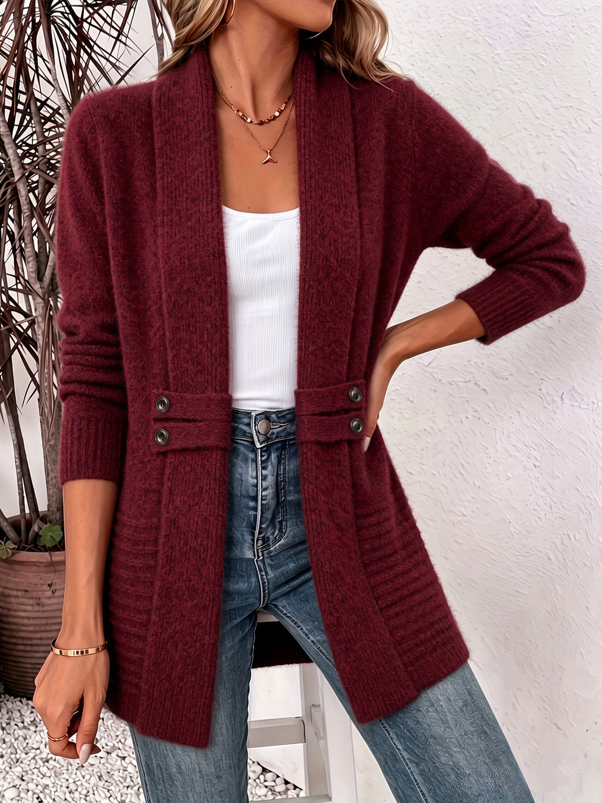 Marta | Luksuriøs Strik Cardigan