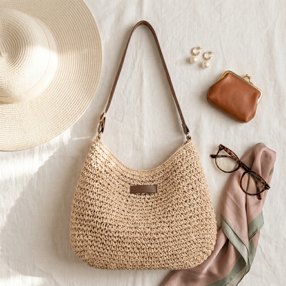 Juliette | Elegant Flettet Taske