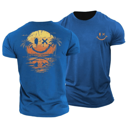 LUCA | Solnedgang smiley t-shirt